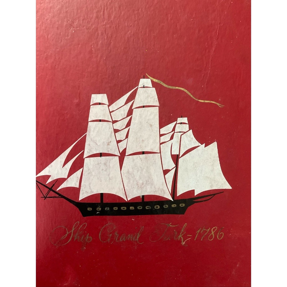 Old Spice After Shave Lotion Gift Box 399 Grand Turk Vintage Cardboard Box Only